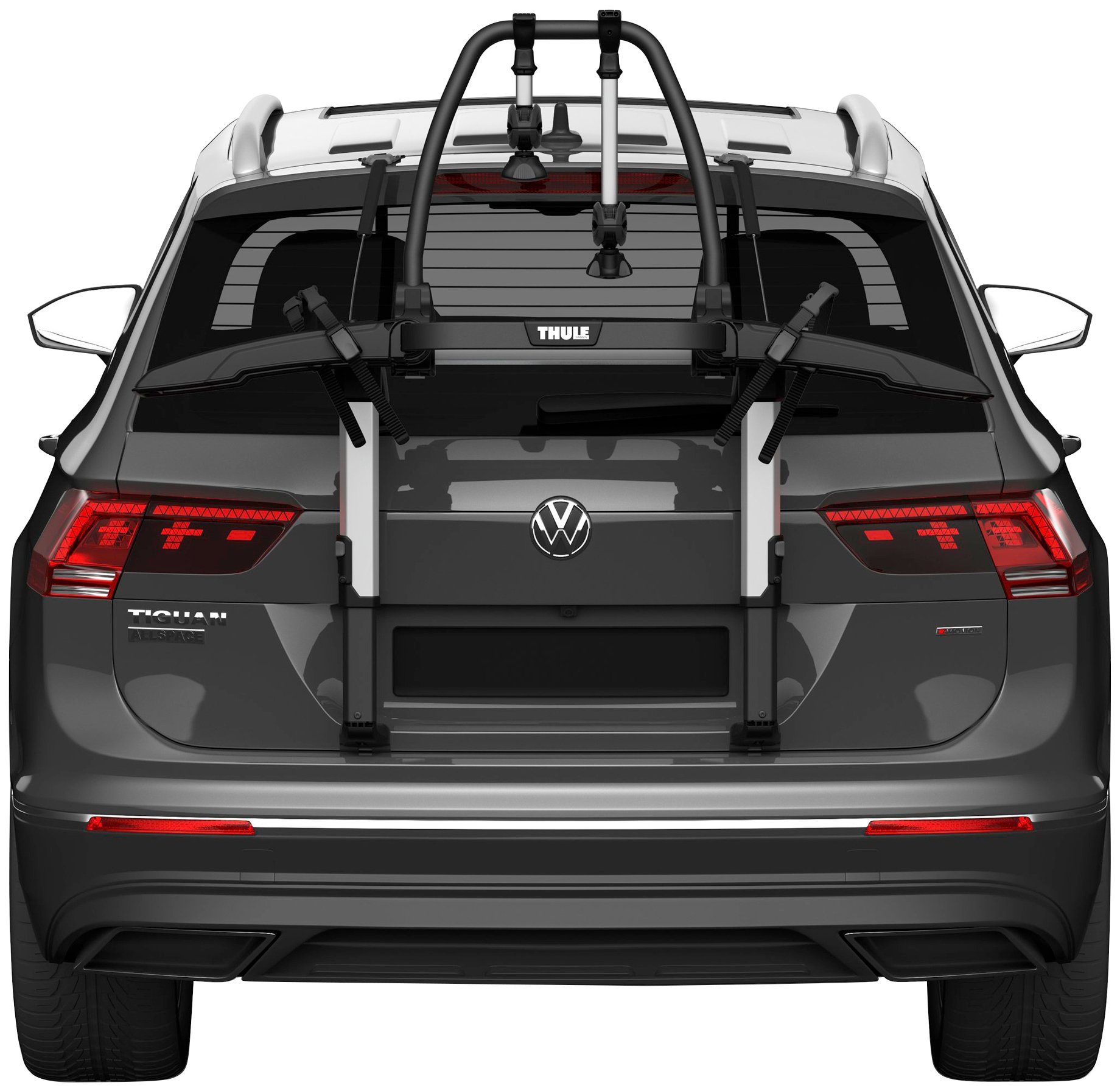 Thule Heckfahrradträger OutWay Platform, für max. 2 Räder, für den Transport von 2 Fahrrädern