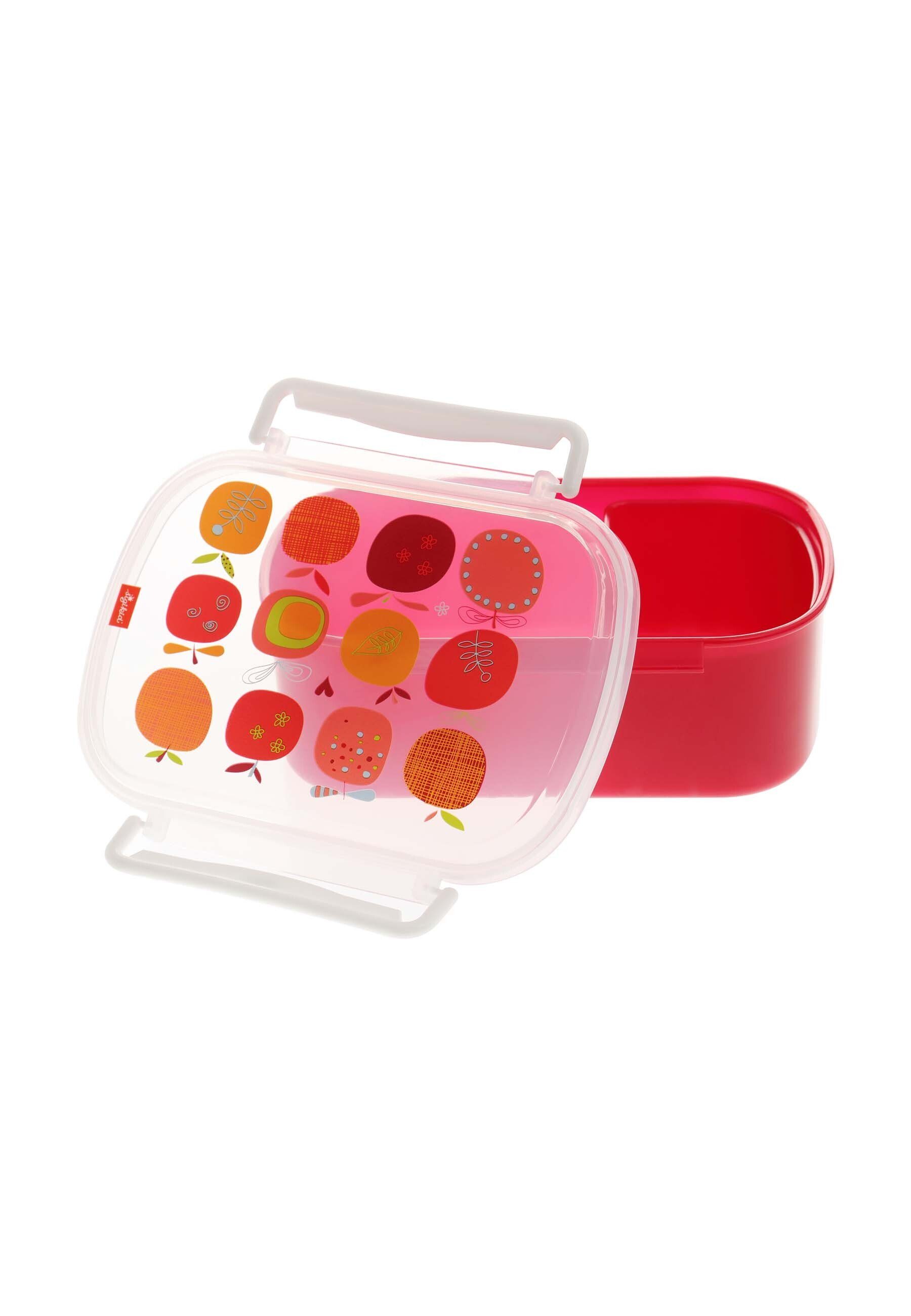 Sigikid Lunchbox Kinder Lunchbox Brotdose mit Rohkostschälchen, 100% Polypropylen, (1-tlg)