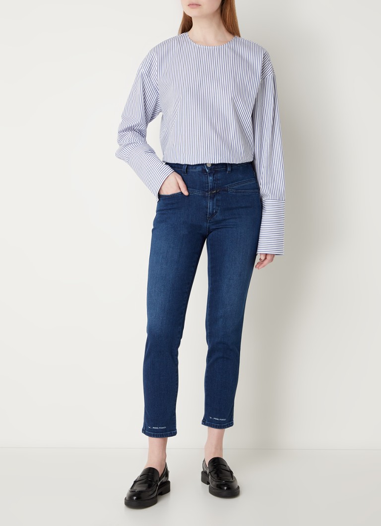 CLOSED Pedal Pusher high waist slim fit cropped jeans with stretch