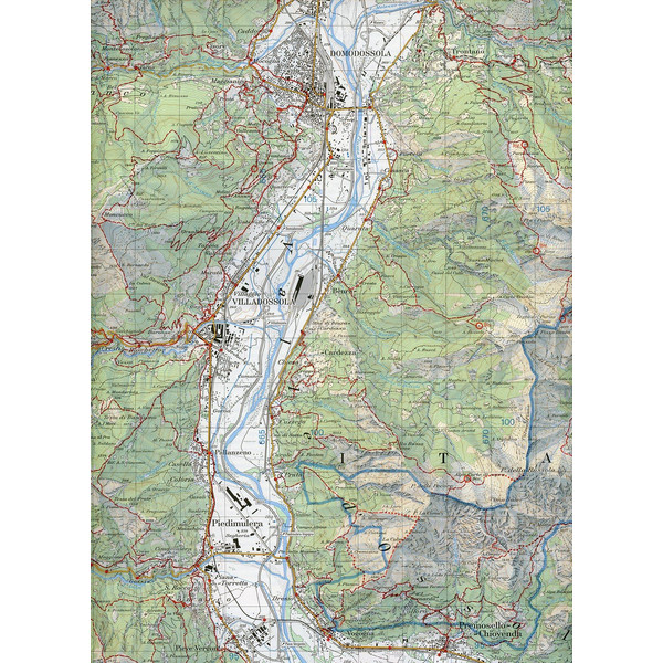 Swisstopo 1 : 50 000 Domodossola - Wanderkarte
