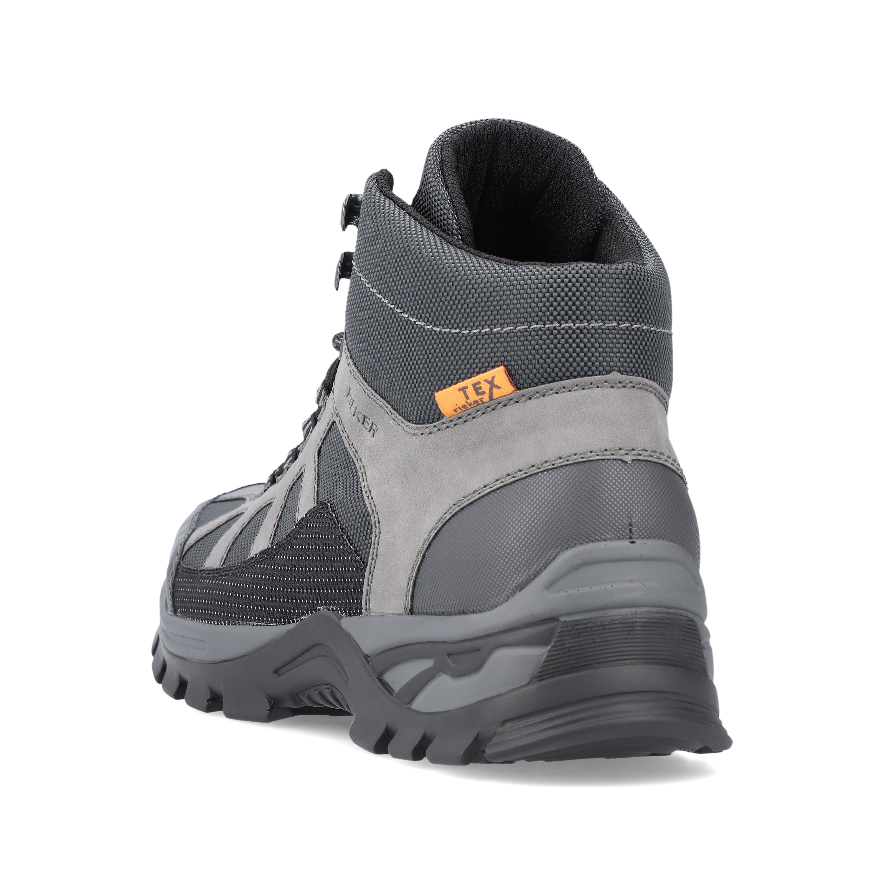 Rieker Herren Schnürstiefel platingrau