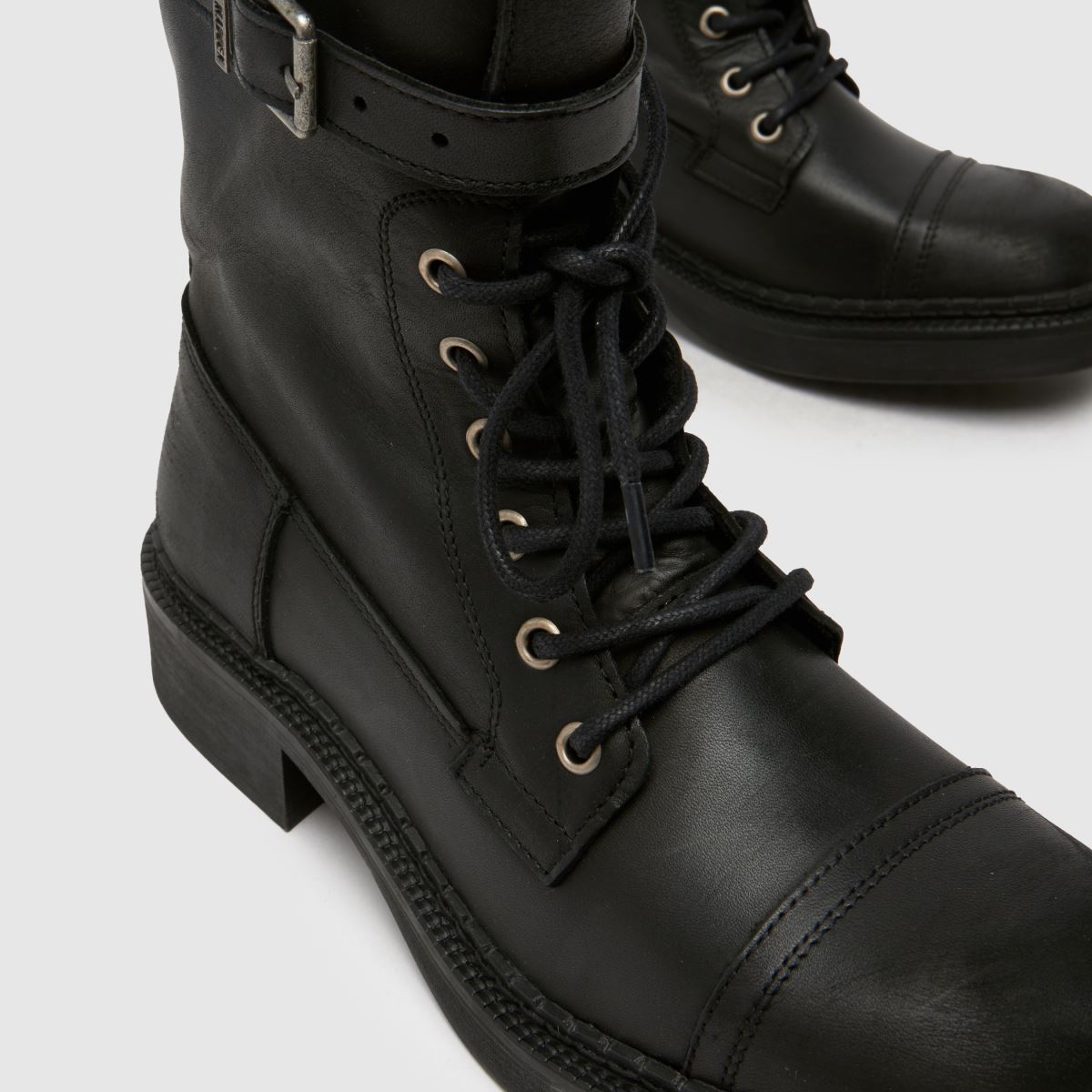 Černé boty Steve Madden Rox