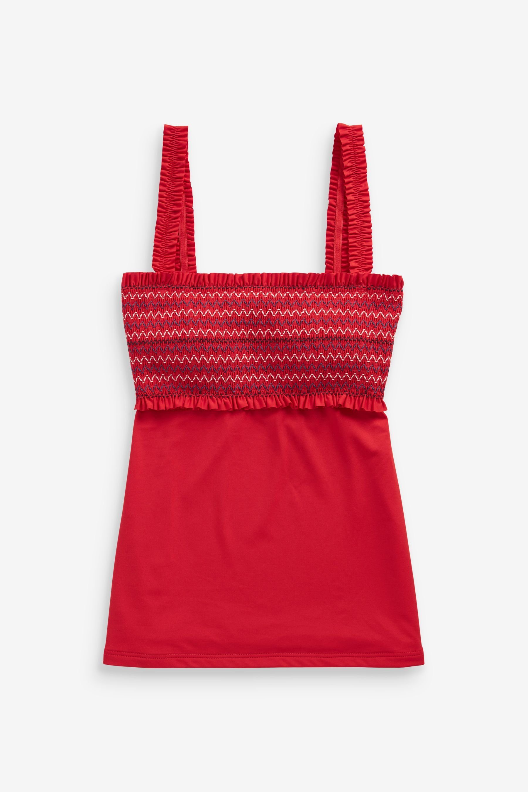Next Tankini-Top Gesmoktes Tankini-Oberteil (1-St)