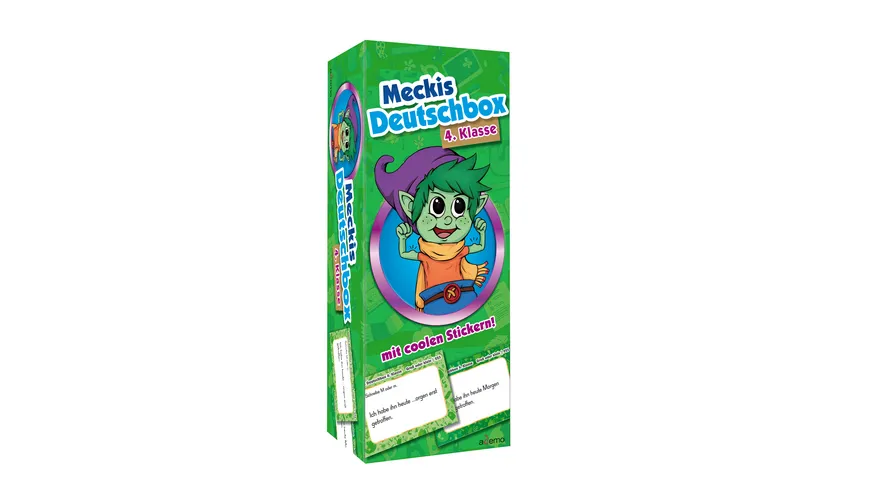ademo Karteikarten Meckis Deutschbox 4. Klasse