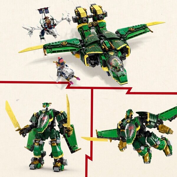 LEGO Ninjago 71845 Lloydin Lentokonerobotti