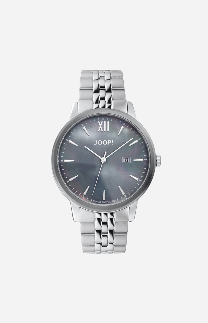 Herrenuhr in Silber