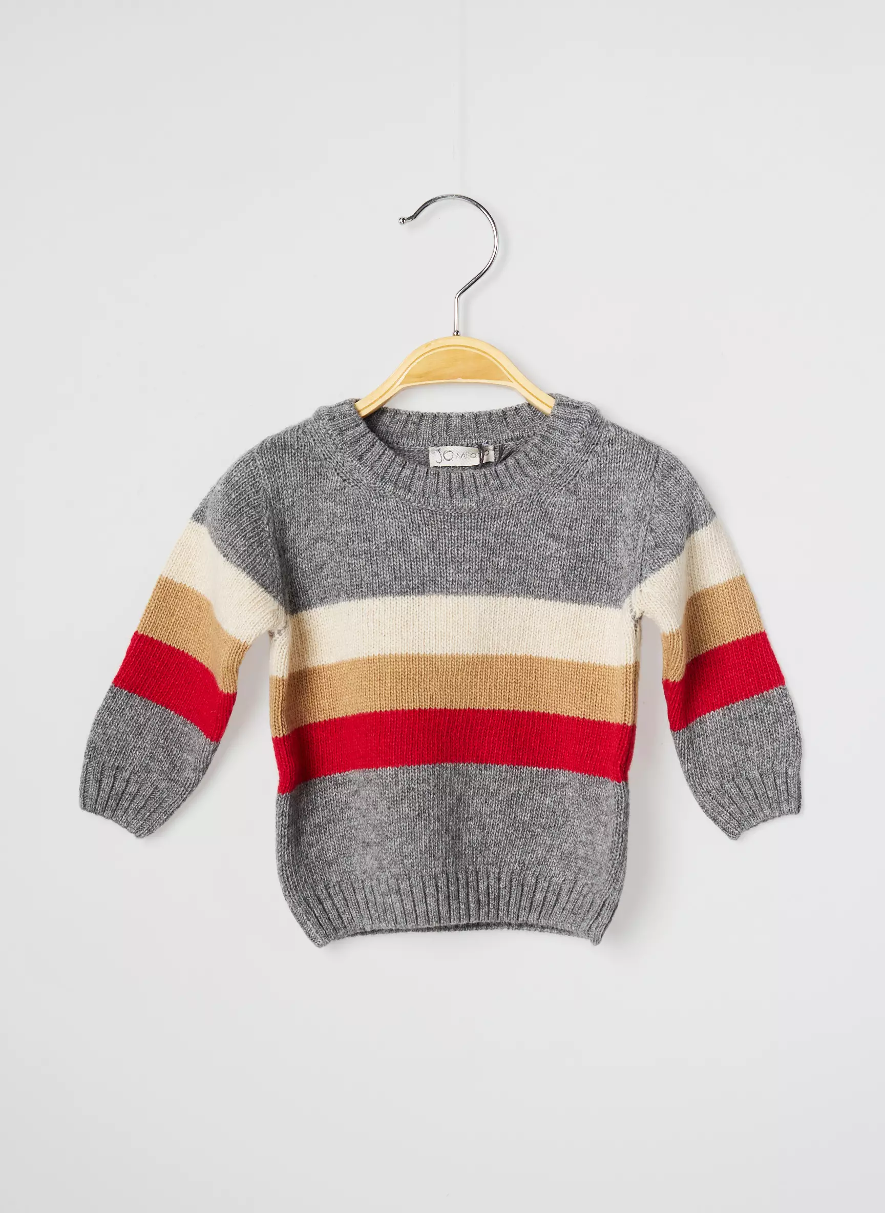 J O Milano Pulls Garcon couleur gris