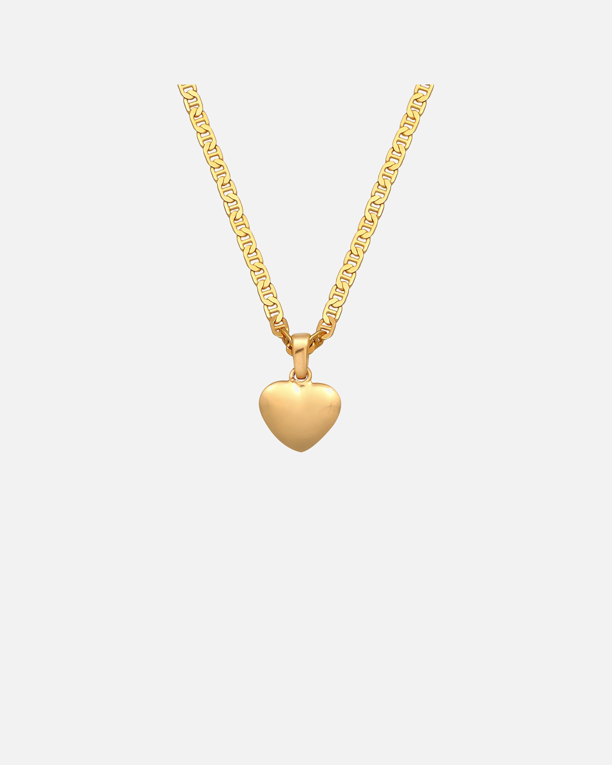 Ciondolo a forma di cuore Elli da donna in argento sterling 925 placcato oro