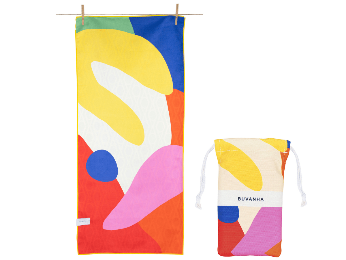 Buvanha Reisehandtuch 100 x 45 CM - Paris 02