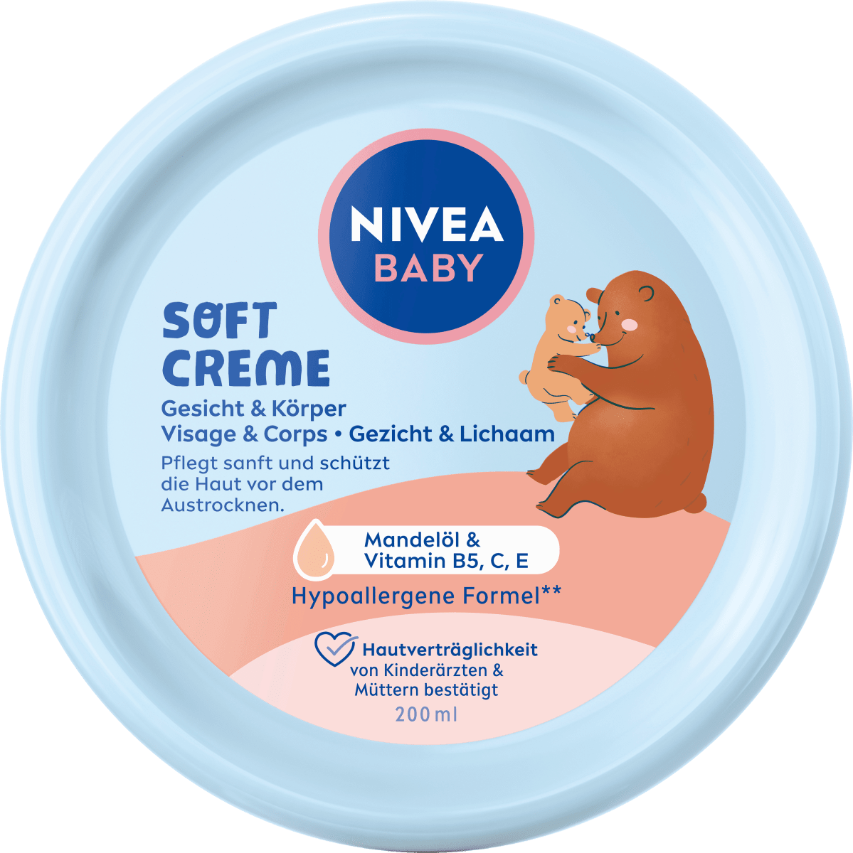 Baby Creme Soft, 200 ml