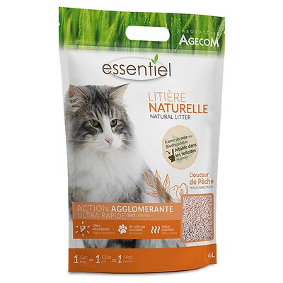 Essentiel Natural Katzenstreu Pfirsich