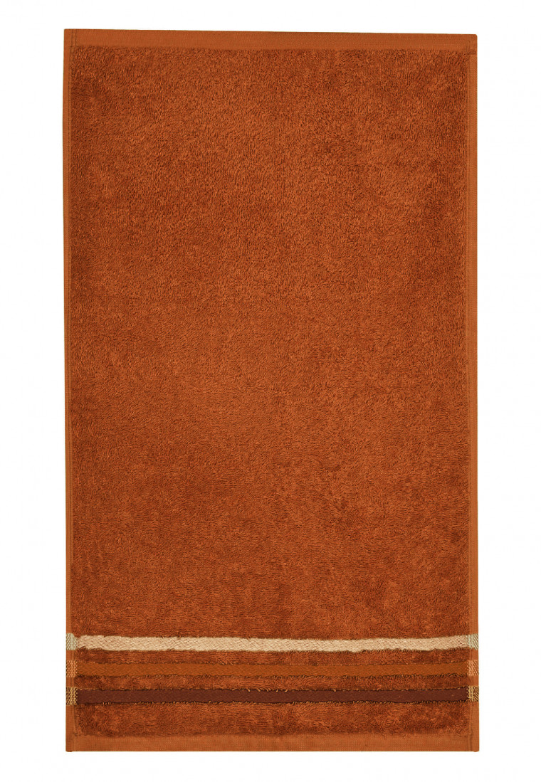 Gästetuch Skyline Color 30x50 kupfer - SCHIESSER Home