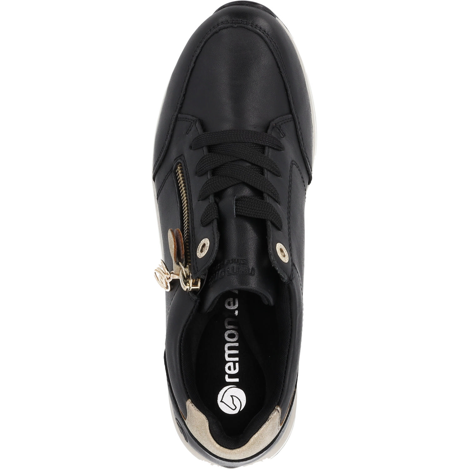 Remonte D0T03, Schnürschuhe, Damen, Schwarz