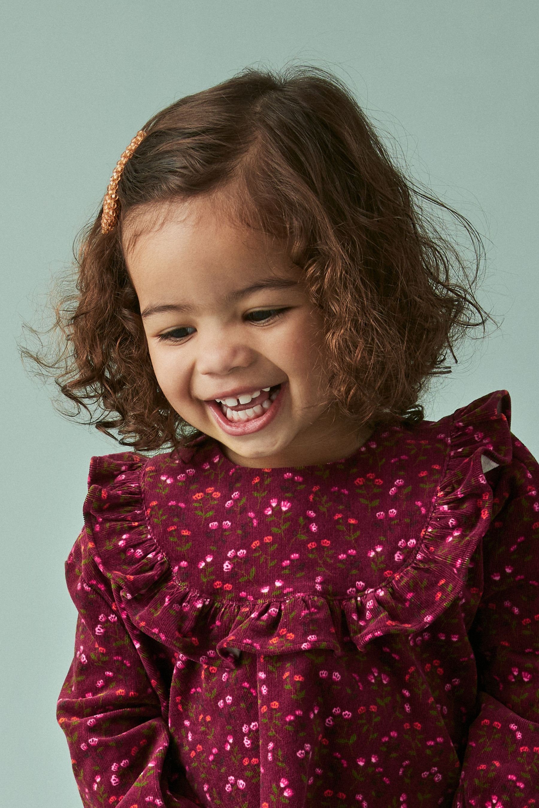 Next Cordkleid Cordkleid mit Print (1-tlg)