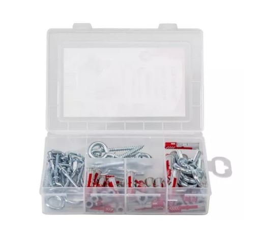 Fischer 544399 Profi-Box DuoPower Stecker mit Haken