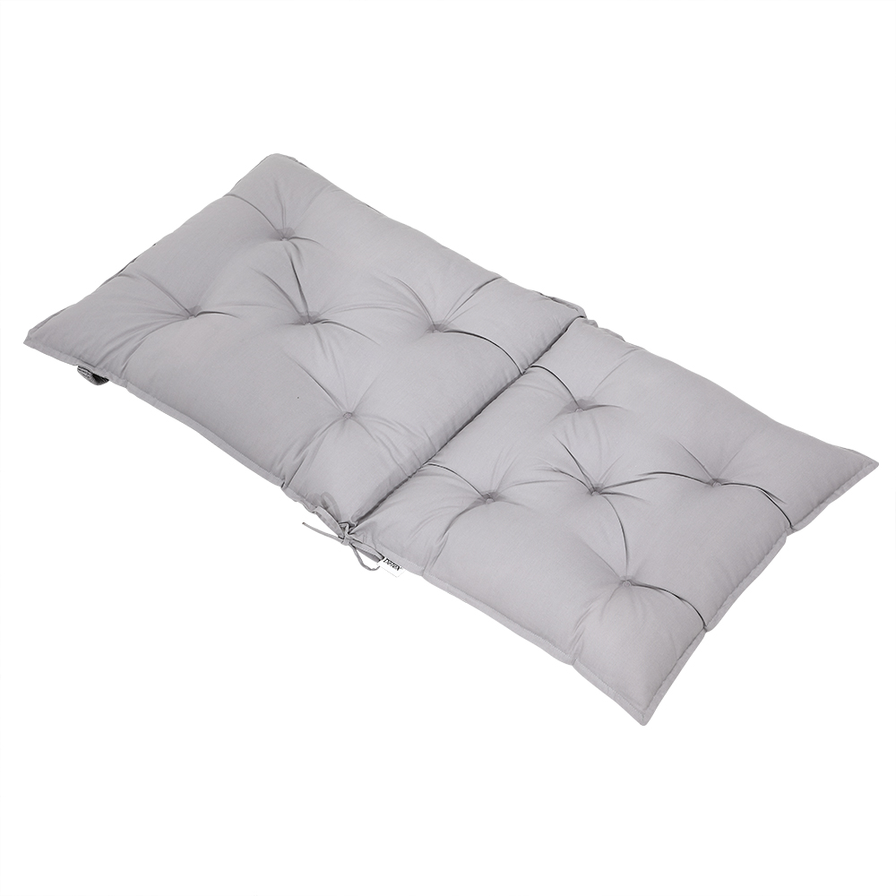 Casaria Detex® Sitzauflagen 2er-Set Grau 116x57x7cm