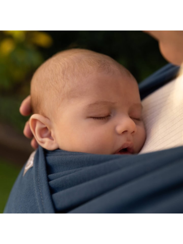 Hoppediz Babytragetuch Elastisches Tragetuch in anthrazit günstig kaufen
