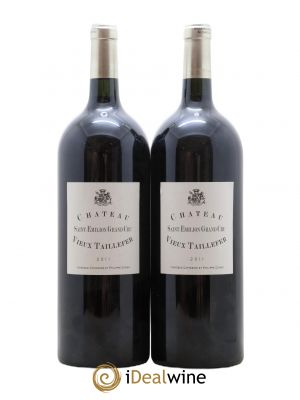 Saint-Émilion Grand Cru Château Vieux Taillefer 2011 - Lot de 2 Magnums