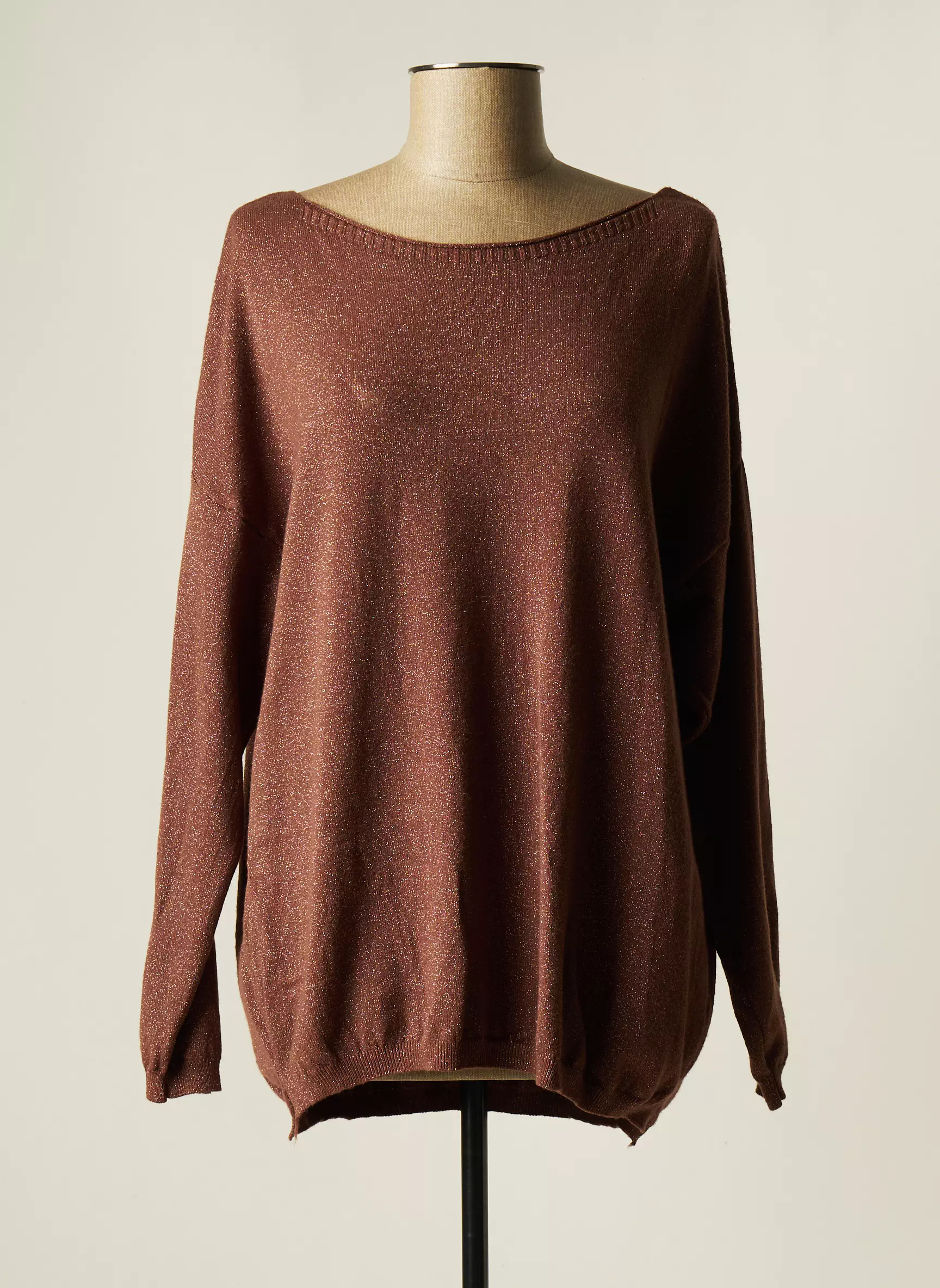 April Vintage Pulls Femme couleur marron