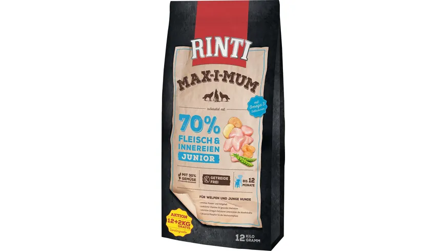 RINTI MAXI Junior Huhn Overfill 14 kg