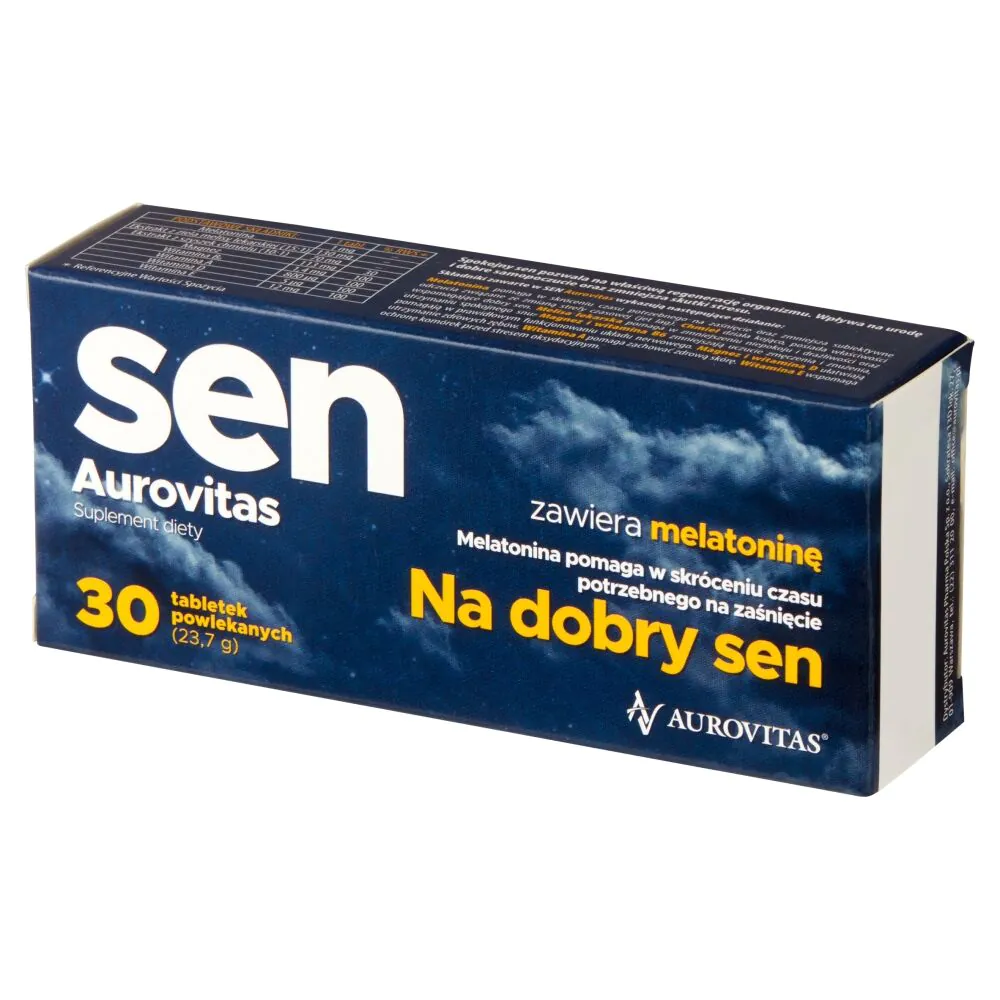 Επικαλυμμένα δισκία Sen Aurovitas - 30 δισκία.