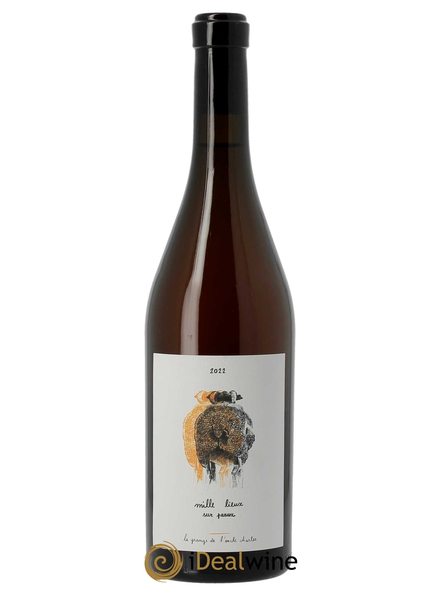 Vin de France Mille Lieux (Sur Peaux) La Grange de l'Oncle Charles  2022 - Lot de 1 Bouteille