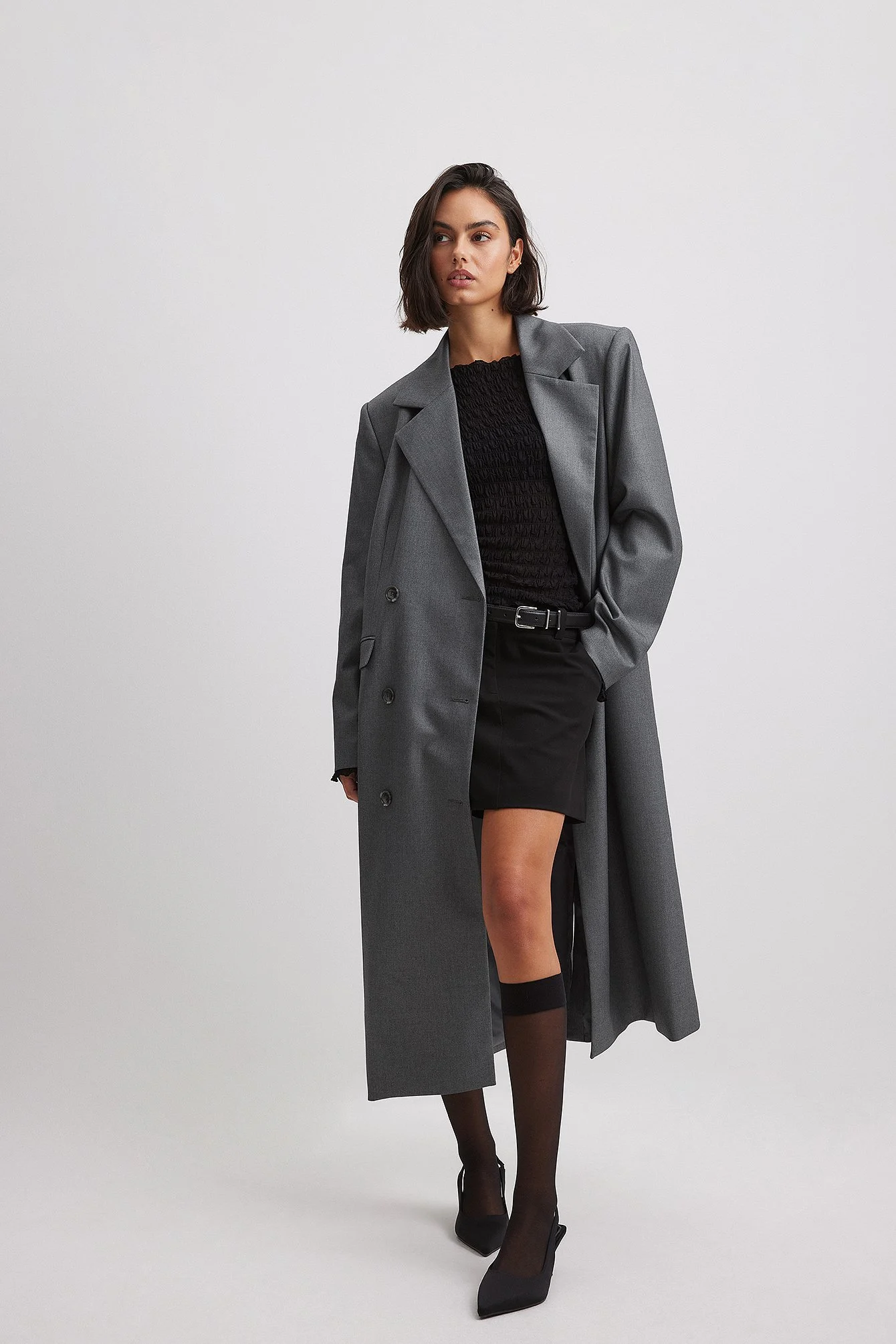 Zweireihiger Trenchcoat