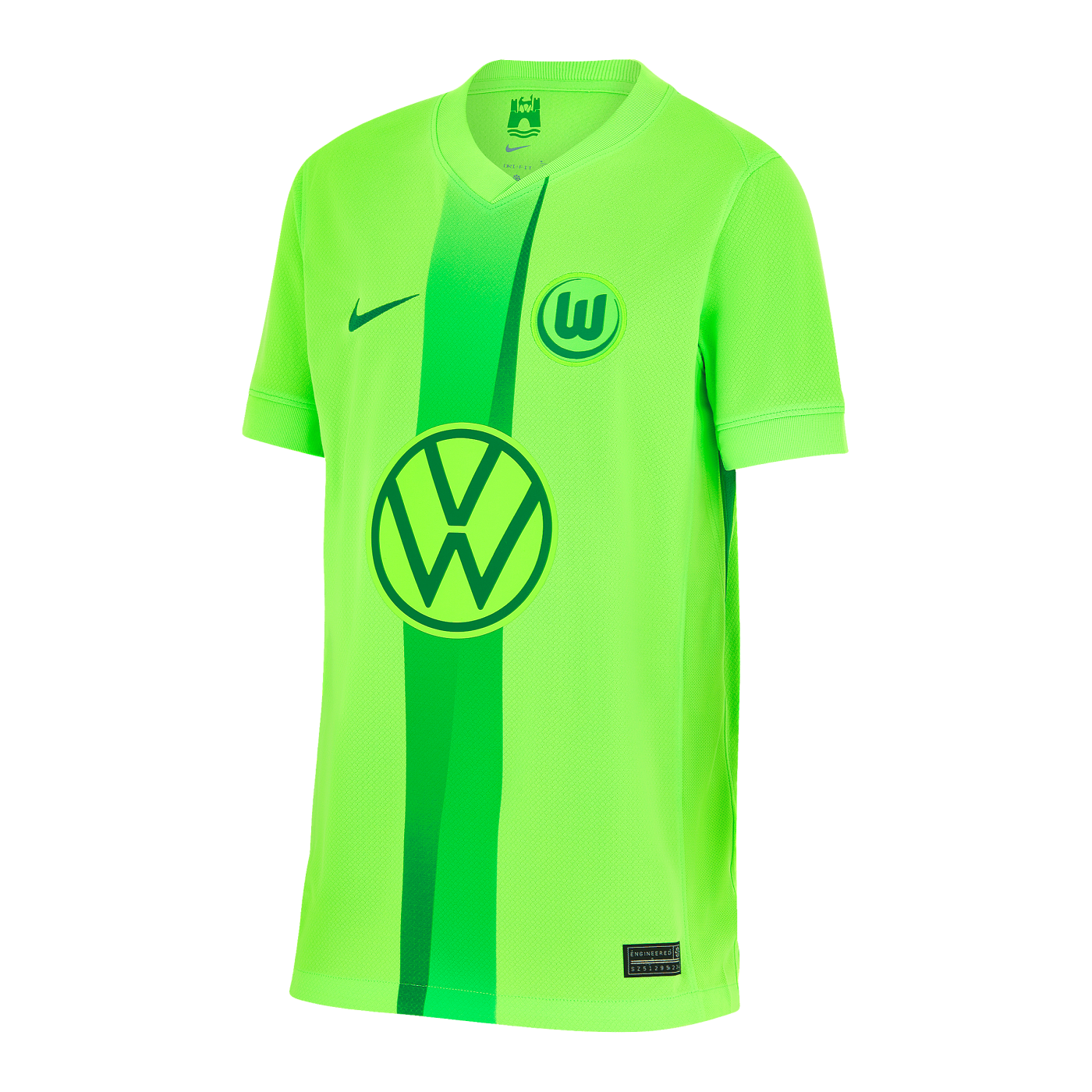 Nike VfL Wolfsburg Trikot Home Kids 2024/2025 Grün F398