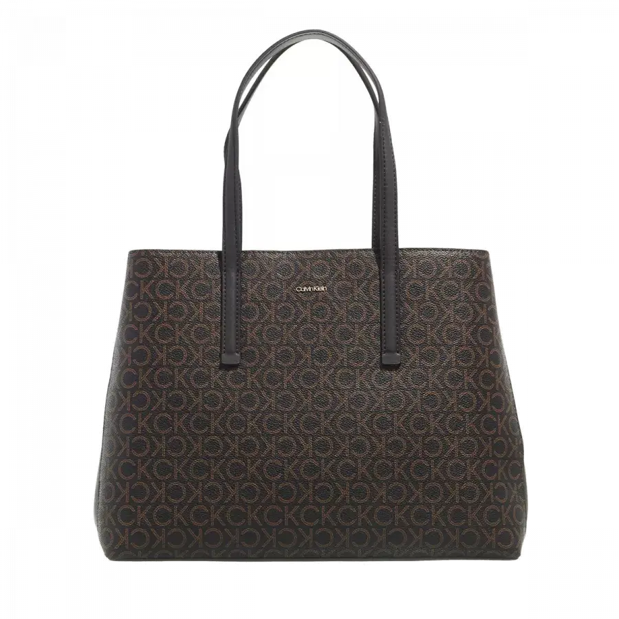 Calvin Klein - Calvin Klein Handle Bags Kunstleder Brown - braun
