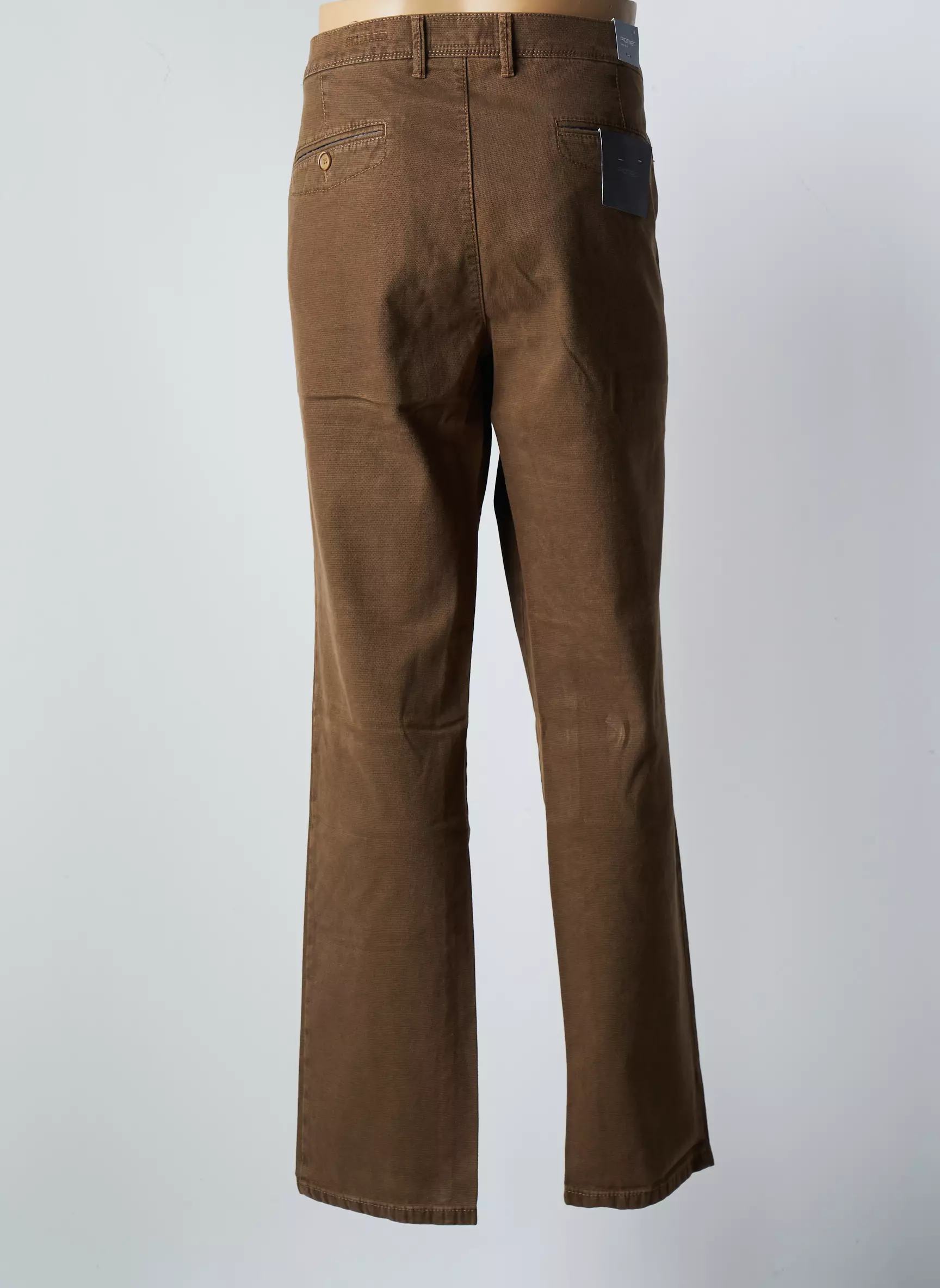 Pionier Pantalons Chino Homme couleur marron