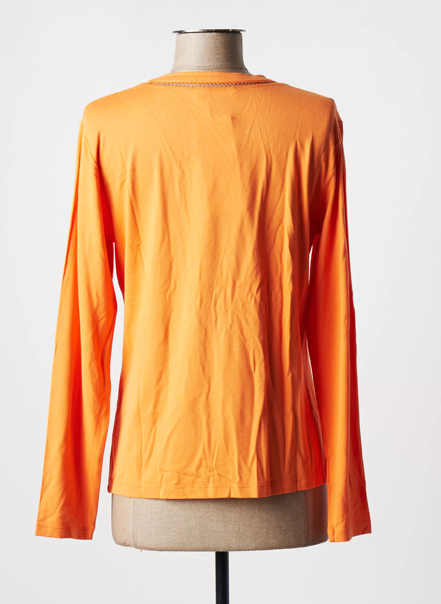 Griffon Tshirts Femme couleur orange