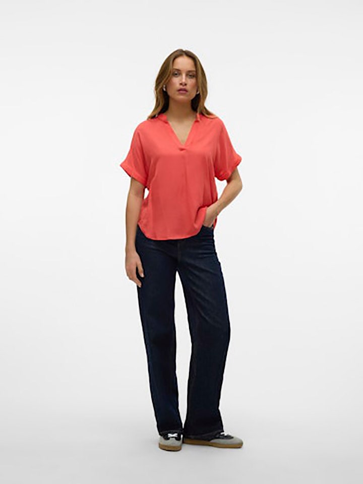 Vero Moda Bluse in Koralle günstig kaufen