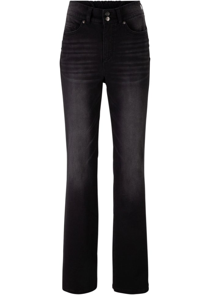 Super-Stretch-Push-Up-Jeans mit Bequembund, Bootcut