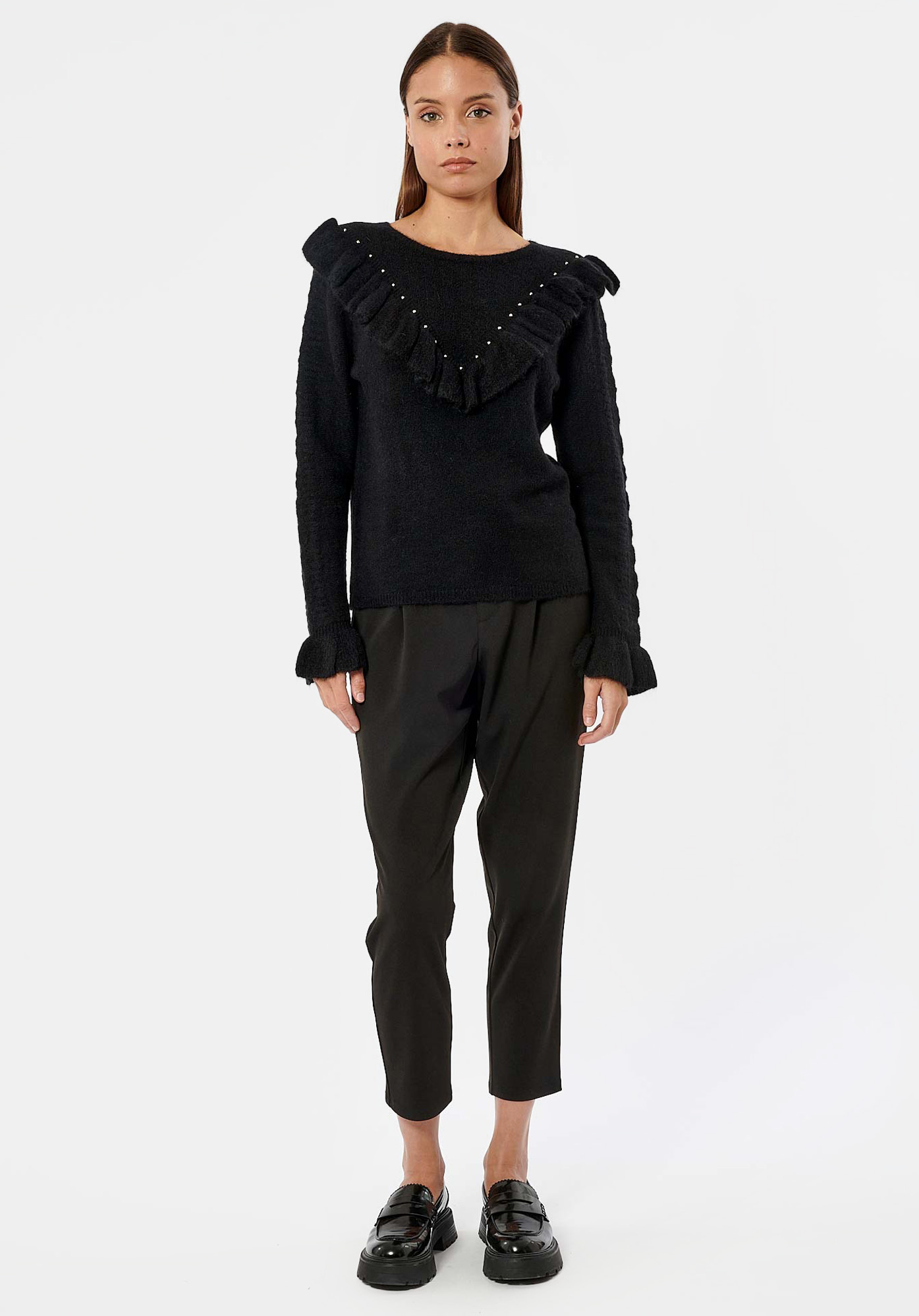 BLAKE  Pull noir femme