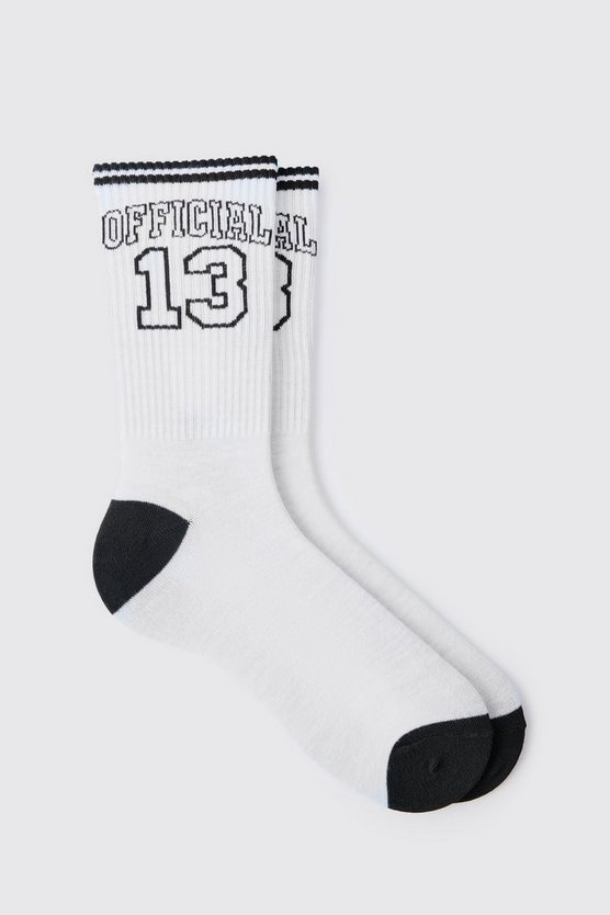 Official Varsity Sportsocken mit Streifen