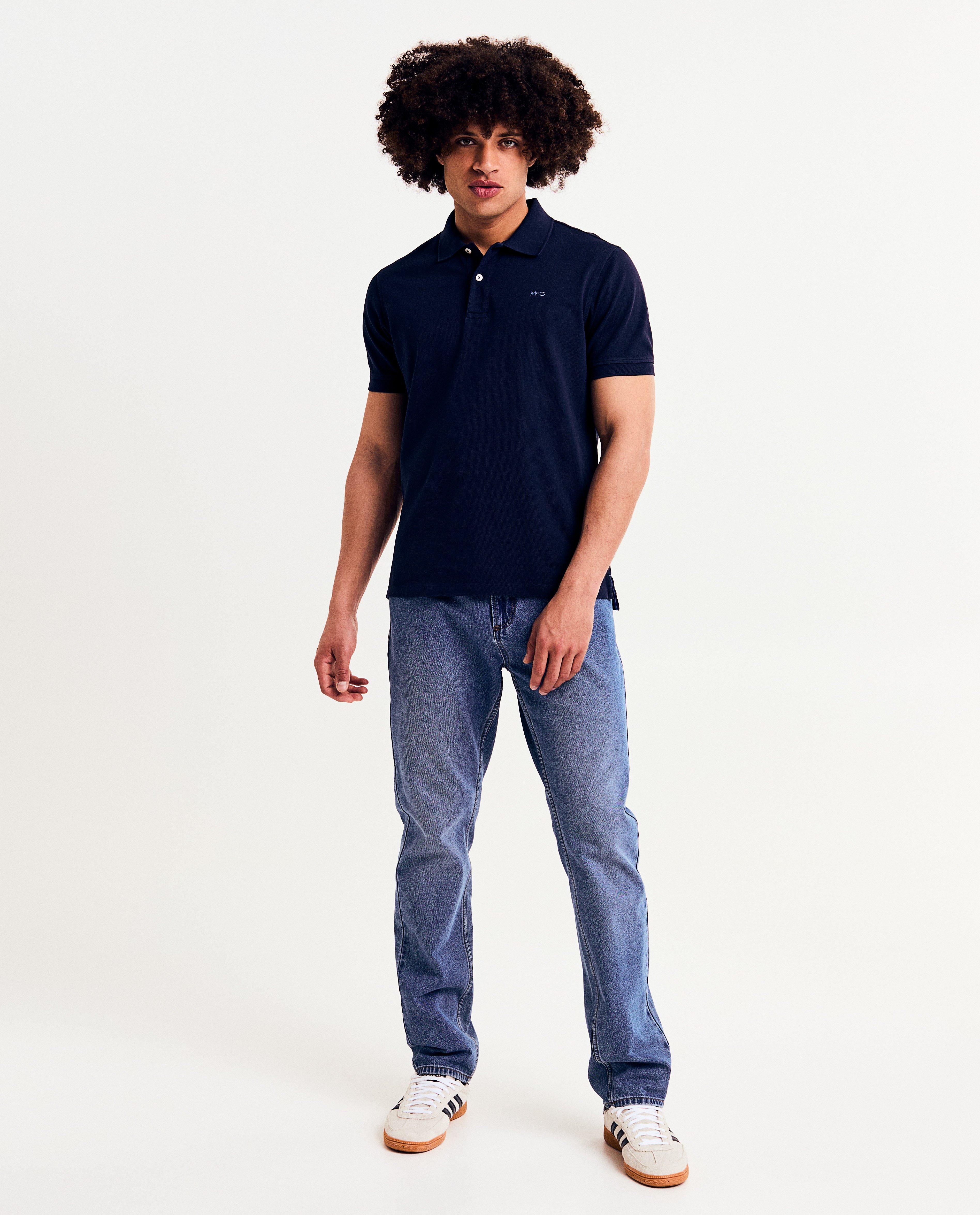 Tricou polo albastru închis McGregor, albastru închis