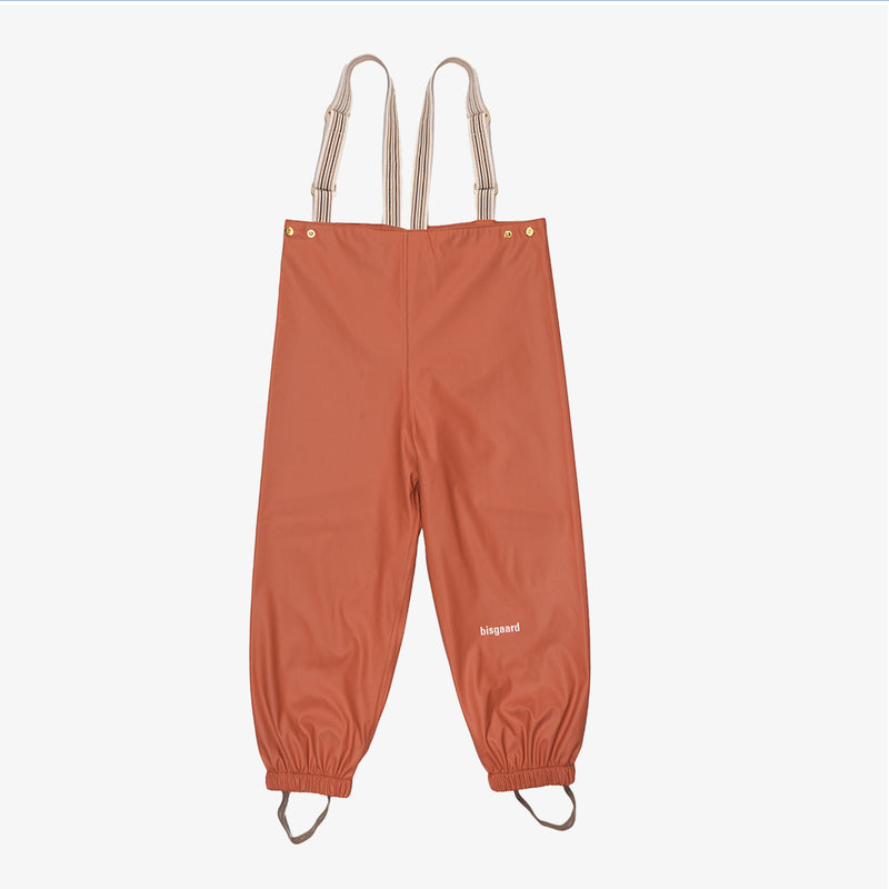 aarhus rain pants wool rose hip - Rose