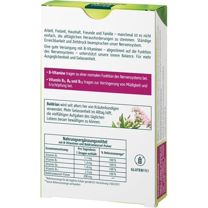 Baldrian Plus Nervenvitamine
