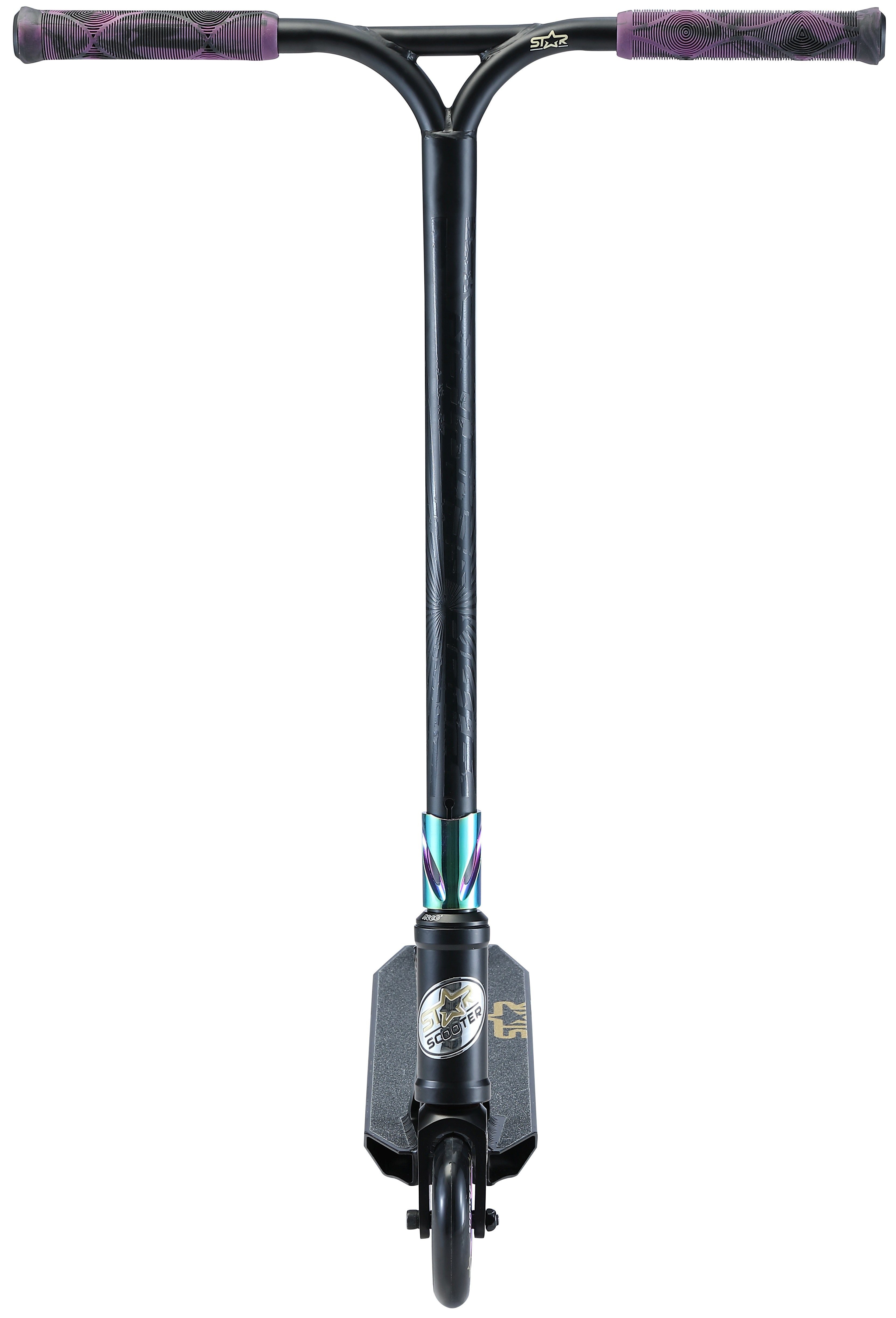 Star-Scooter Stuntscooter 110 mm, HIC Kompression; Professional Stuntscooter; Vollintegriertes Headset
