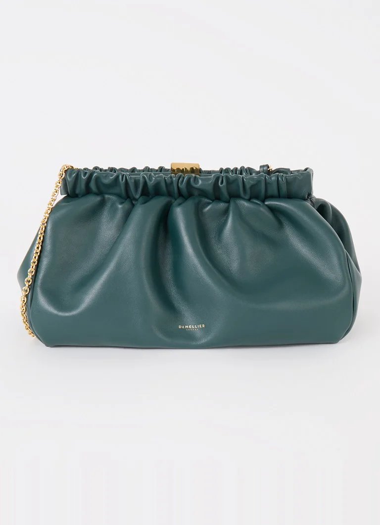 DeMellier The Miami leather clutch