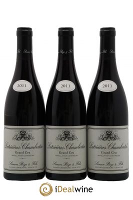 Latricières-Chambertin Grand Cru Simon Bize & Fils  2011 - Lot de 3 Bouteilles