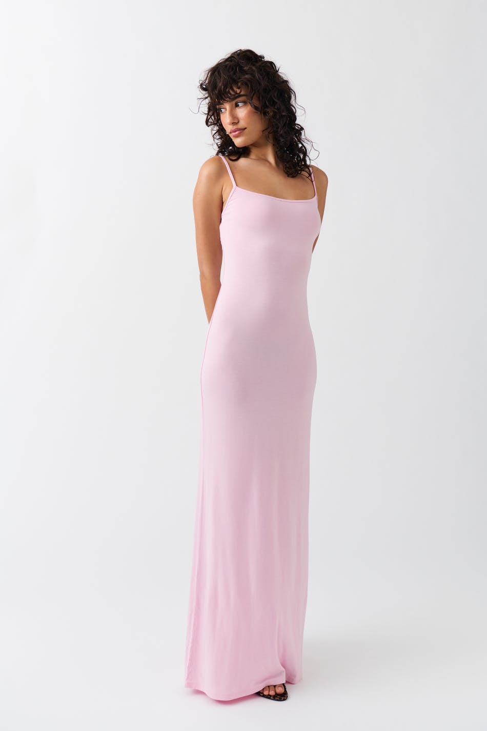 Maxi slip dress