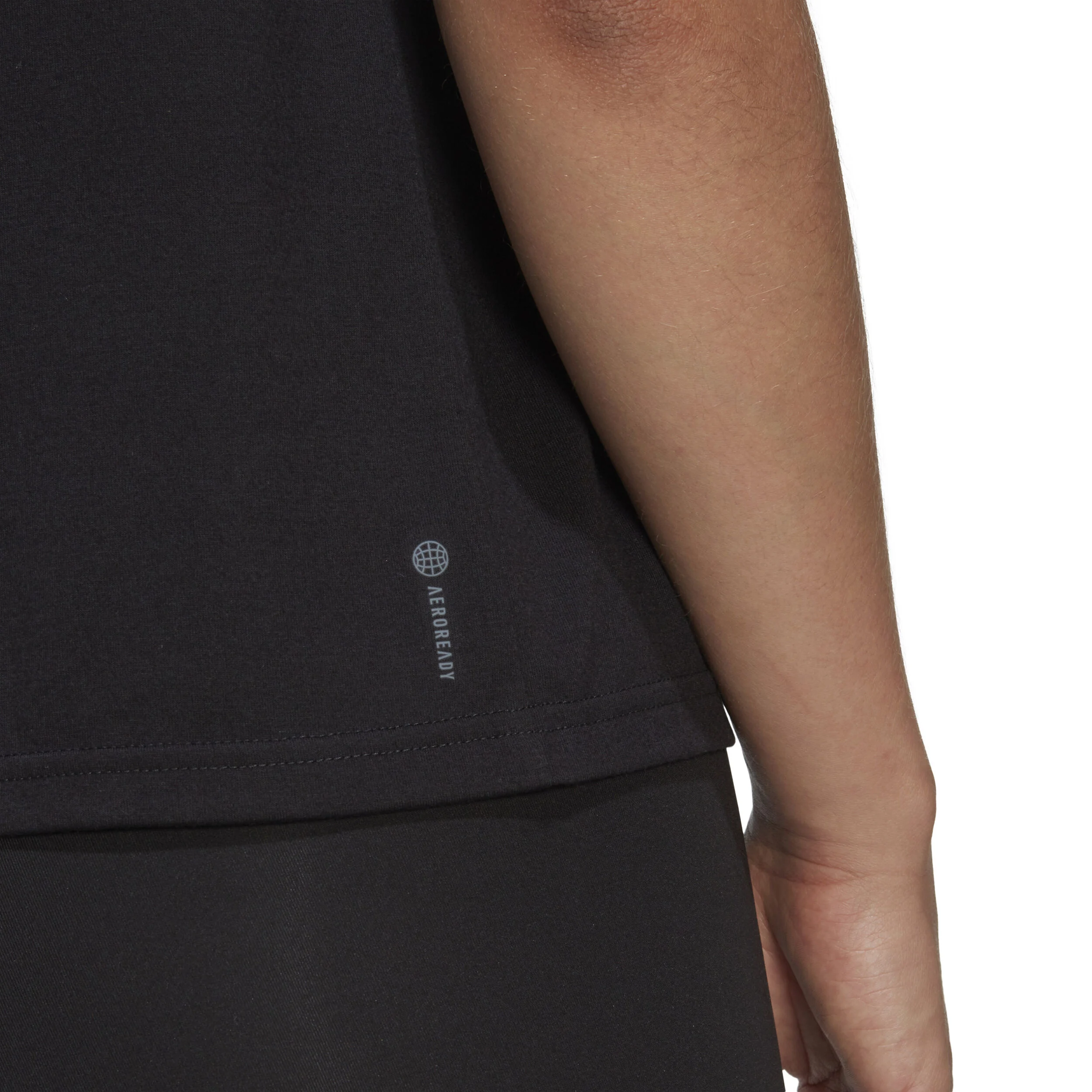 Training Essentials Crew T-Shirt Damen - Schwarz