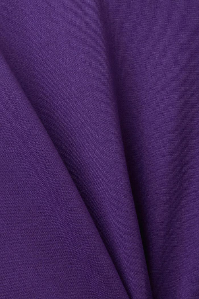 Kurzärmliges Shirt mit Stehkragen
