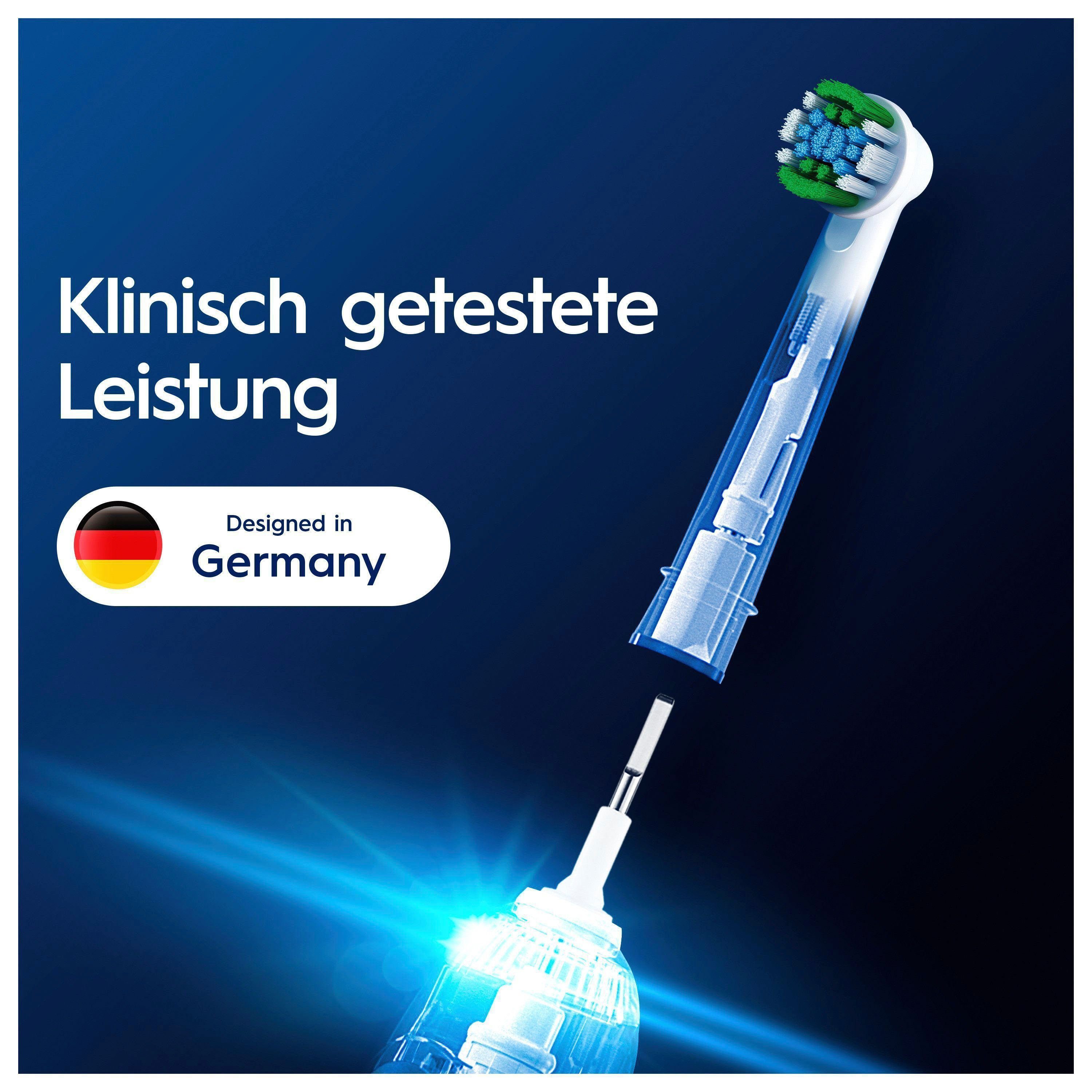 Oral-B Aufsteckbürsten Pro Precision Clean, X-förmige Borsten