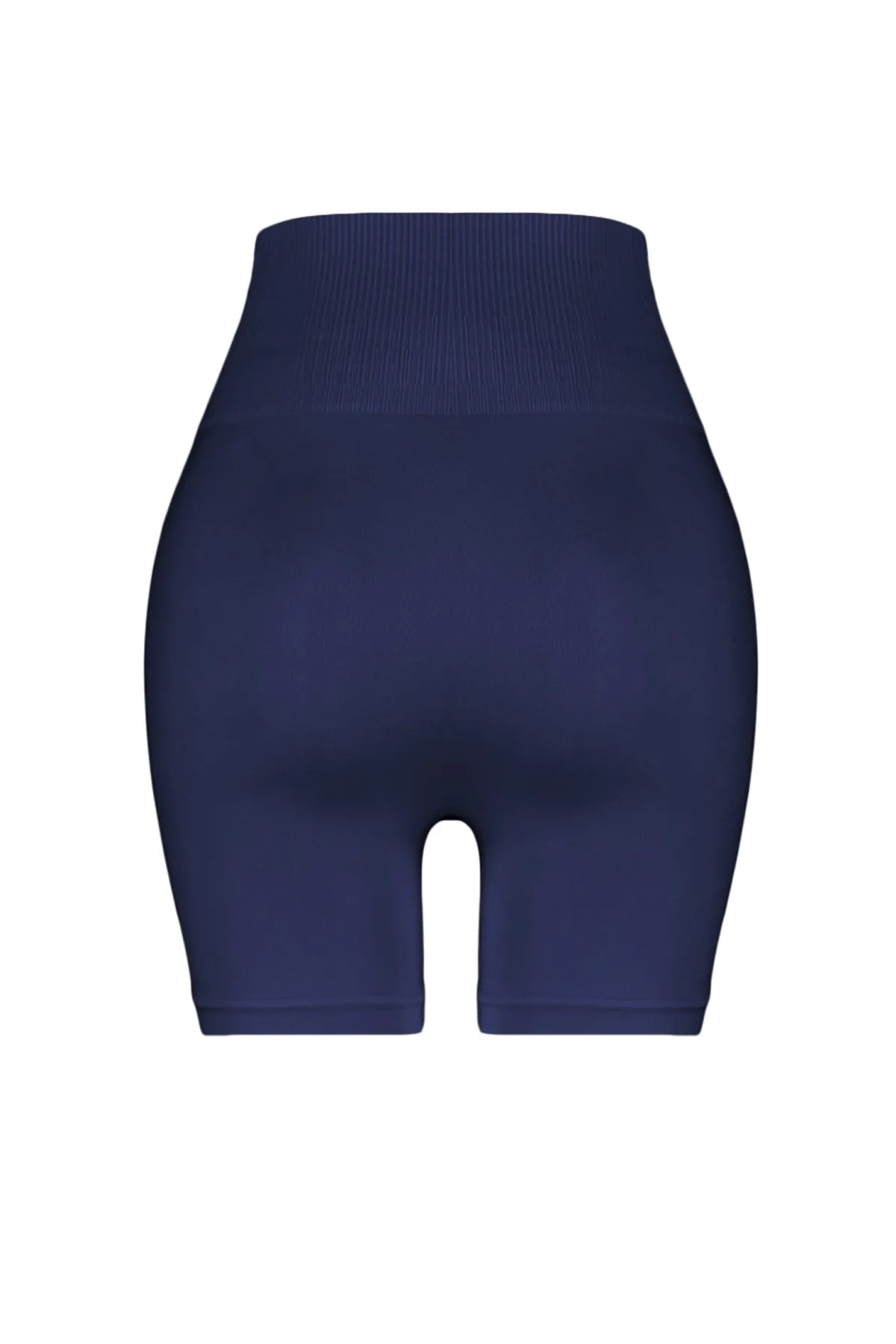 Trendyol Collection  Space Navy Blau Nahtlose/Nahtlose Extra Collector Gestrickte Sportshorts/Kurze Leggings THMSS23TY00001