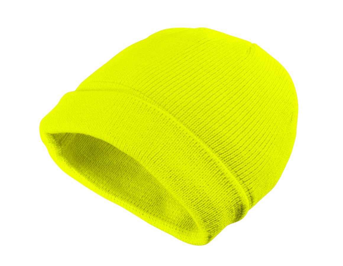 Winter-Strickmütze Neon