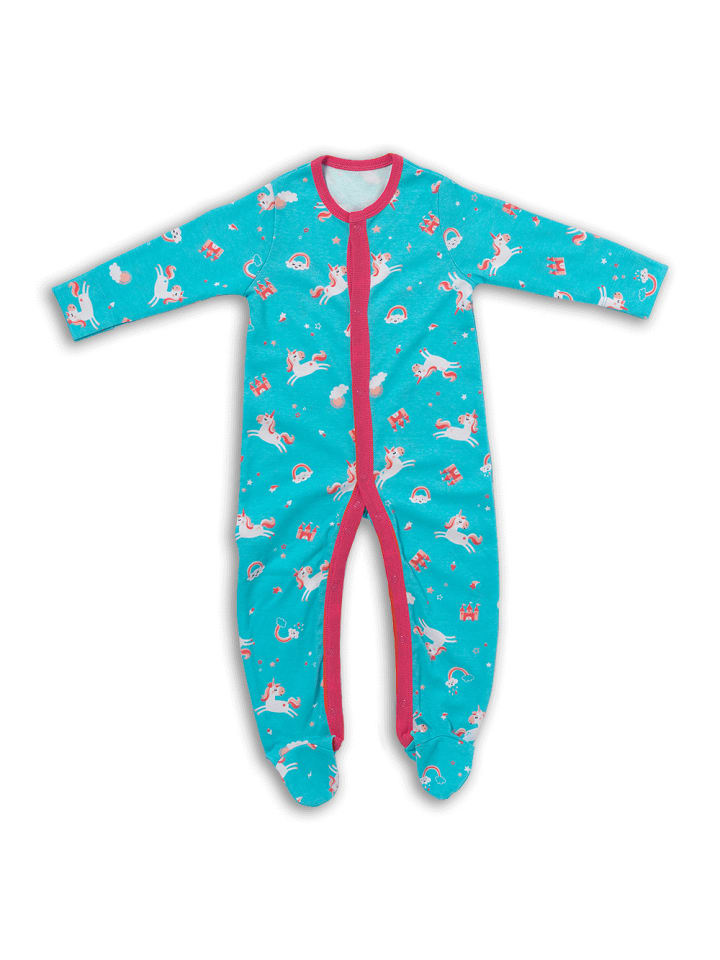Schlummersack Bio Baby-Schlafanzug langarm 2er Pack in Rosa günstig kaufen 62