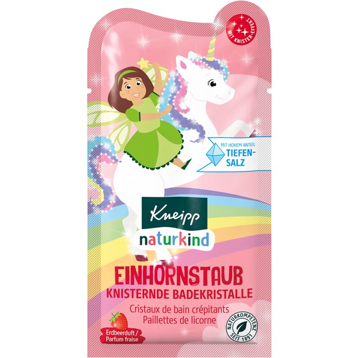 Knisternde Badekristalle Einhornstaub