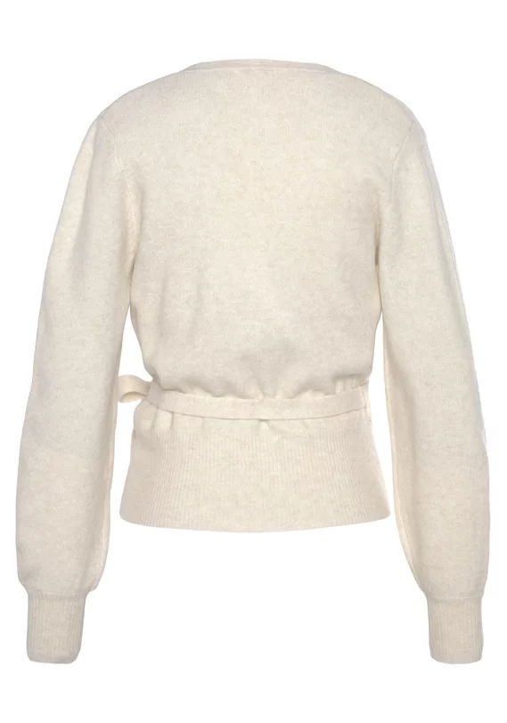 Wickelstrickjacke
